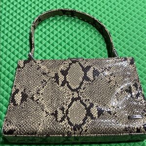Nine West Snakeskin Pattern Shoulder Bag
